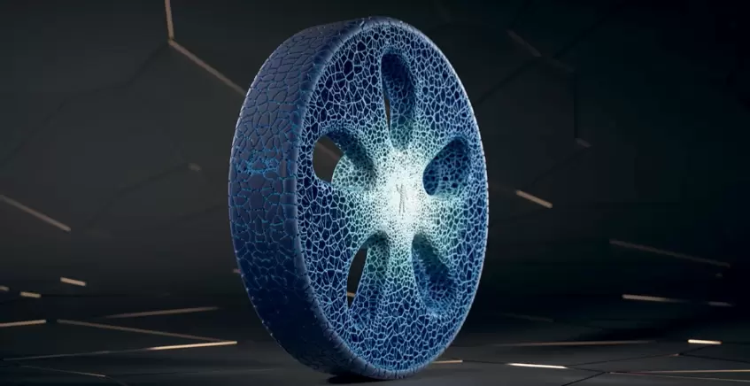 3D printed tires