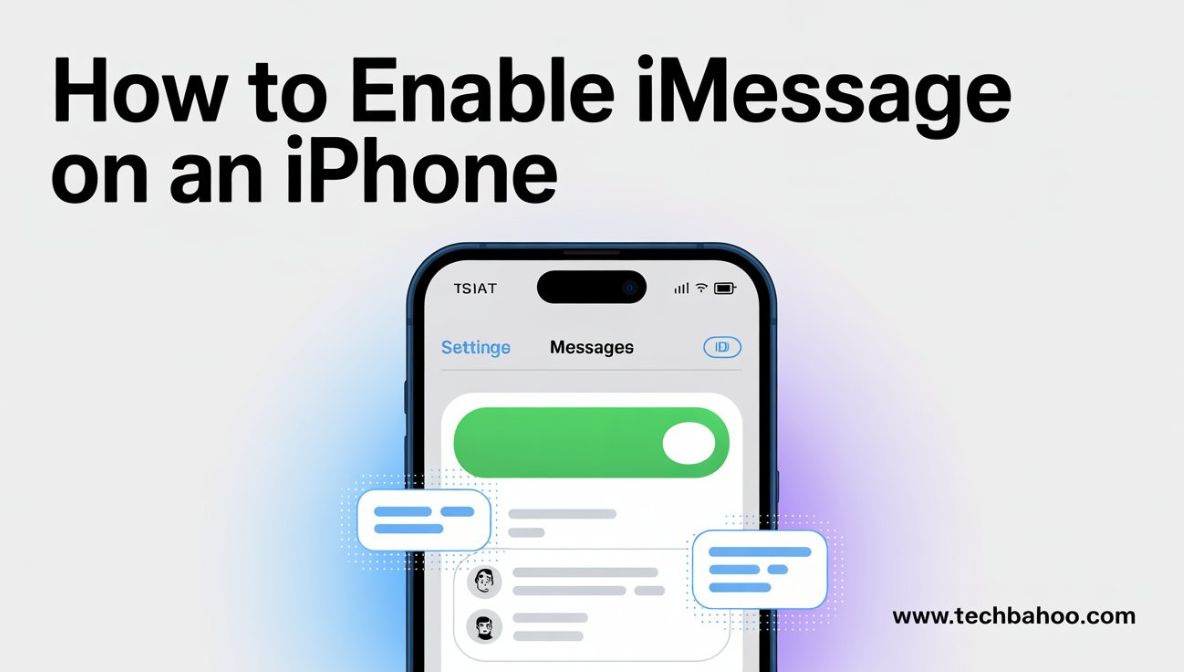 Enable iMessage