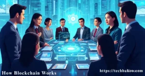 how blockchain works