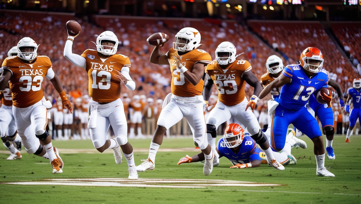 Texas Longhorns Football vs Florida Gators
