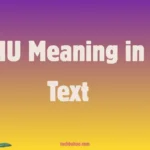 HU Meaning in Text