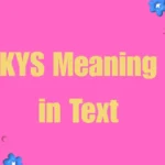 KYS Meaning in Text