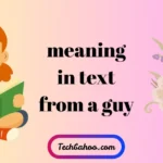 Meaning in Text From a Guy