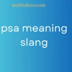 psa meaning slang