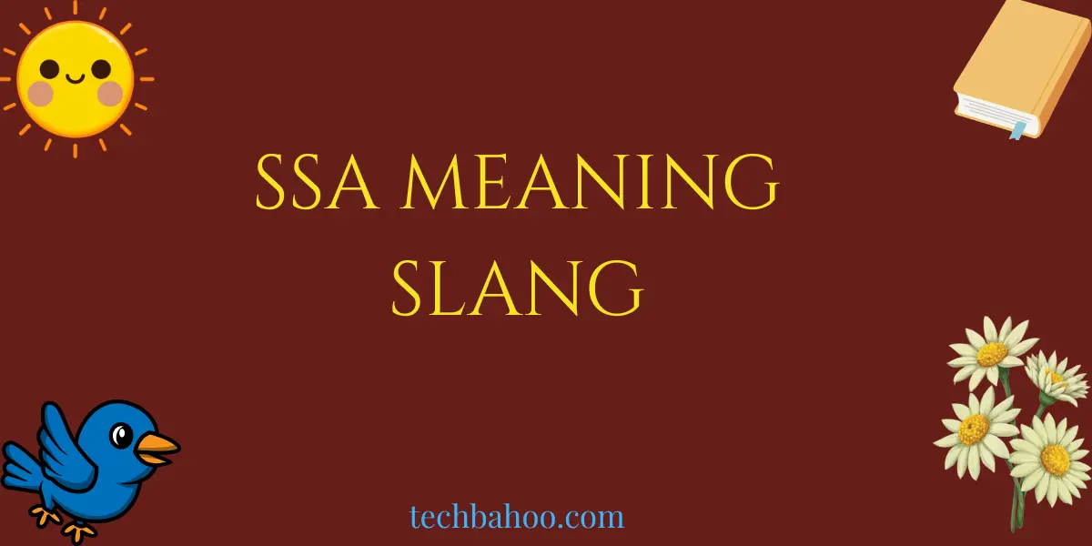 ssa meaning slang