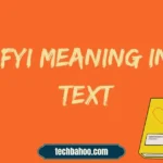 FYI Meaning in Text