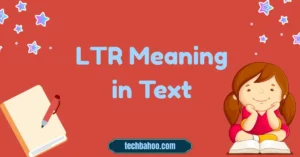 LTR Meaning in Text