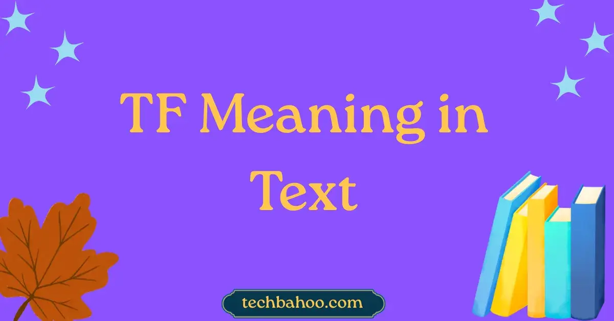 TF Meaning in Text