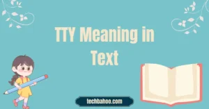 TTY Meaning in Text