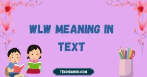 WLW Meaning in Text