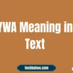 YWA Meaning in Text