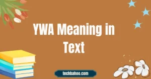 YWA Meaning in Text